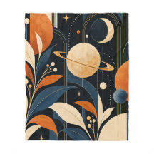 Himmlisches Art Deco Botanisches Raumdesign