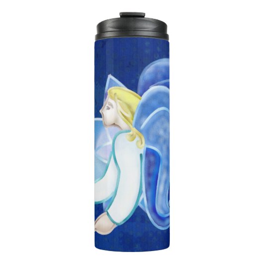 Himmlisches Beings Angel Folk Thermosbecher (Vorderseite)