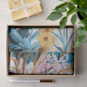 Himmlisches Blumen-Musselinpapier Seidenpapier (Geschenk)