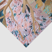 Himmlisches Blumen-Musselinpapier Seidenpapier (Ausschnitt)