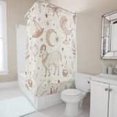 Himmlisches botanisches Muster (1) Duschvorhang (Beispiel)