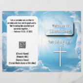 Himmlisches Bulletin Flyer (Vorne)