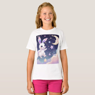 Himmlisches Bunny-T-Shirt – Kawaii Pastell Stern H T-Shirt