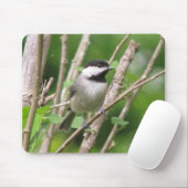 Himmlisches C. Chickadee Mousepad (Mit Mouse)