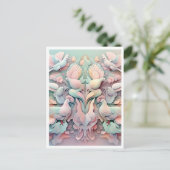 HIMMLISCHES DESCENT " POSTKARTE (Stehend Vorderseite)