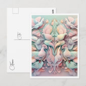 HIMMLISCHES DESCENT " POSTKARTE (Vorne/Hinten)