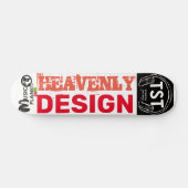 HIMMLISCHES DESIGN-OFFIZIELL-Skateboard Skateboard (Horizontal)