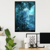 Himmlisches Erwachen Poster (Heimbüro)