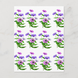 Himmlisches Florales Spirituelles Minimalistisches Feiertagspostkarte