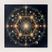 Himmlisches Gitter Puzzle (Horizontal)