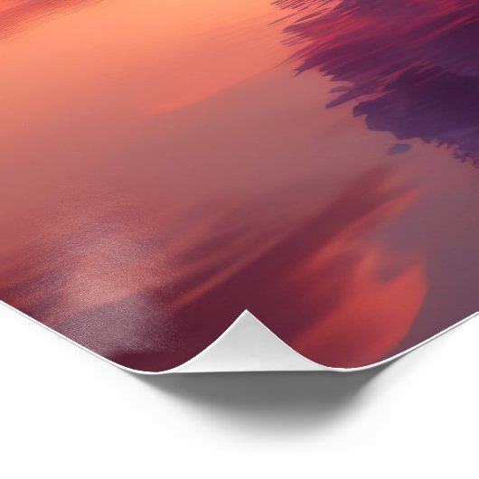 Himmlisches Herz Poster (Ecke)