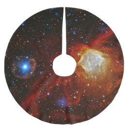 Himmlisches Juwel - Nebelfleck N90 und Pulsar Polyester Weihnachtsbaumdecke