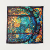 Himmlisches Kunstband Wandteppich (Vorderseite (Horizontal))