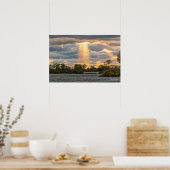 Himmlisches Licht Poster (Küche)