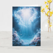 Himmlisches Licht über dem Korallenreservat Karte (Gelbe Blume)