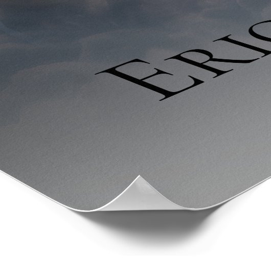 Himmlisches Memorial Poster - Custom Bike Lover (Ecke)