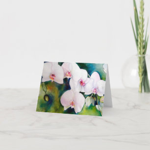 Himmlisches Orchideen notecard, mit Umschlag Karte