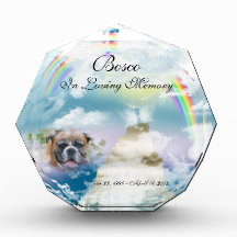 Himmlisches Rainbow Pet Hund Memorial