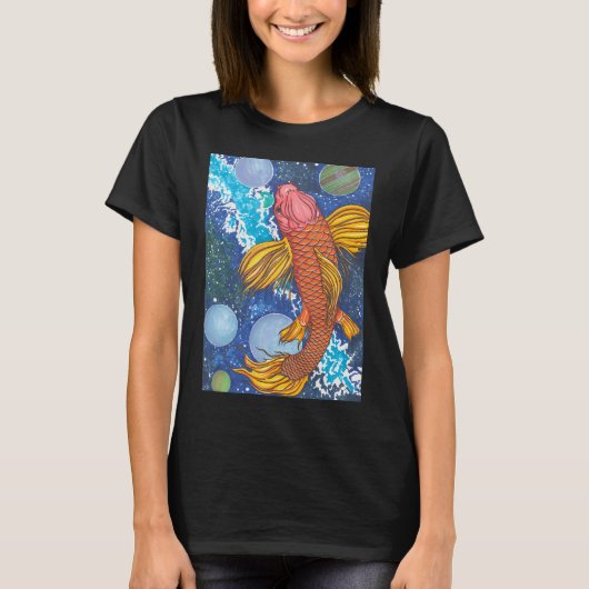 Himmlisches Schwimmen T-Shirt (Vorderseite)