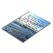 HIMMLISCHES SCRIPTURE-DESIGN JEREMIAH 29:11 NOTIZBLOCK (Linke Seite)