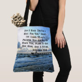 HIMMLISCHES SCRIPTURE-DESIGN JEREMIAH 29:11 TASCHE (Von Nahem)