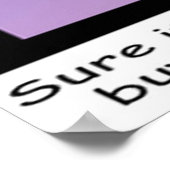 Himmlisches Treppenposter von Rick London Poster (Ecke)