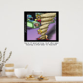 Himmlisches Treppenposter von Rick London Poster (Küche)