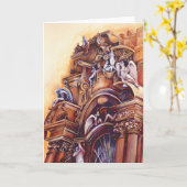 Himmlisches Ungarisch Karte (Gelbe Blume)