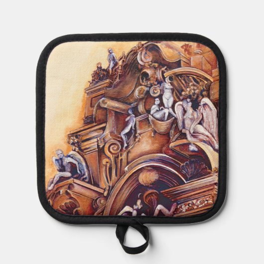 Himmlisches Ungarisch Topflappen (Vorderseite)