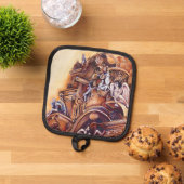 Himmlisches Ungarisch Topflappen (Oben Unten)