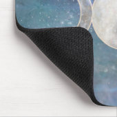 Himmlisches Universum Triple Moon Goddess Moonston Mousepad (Ecke)