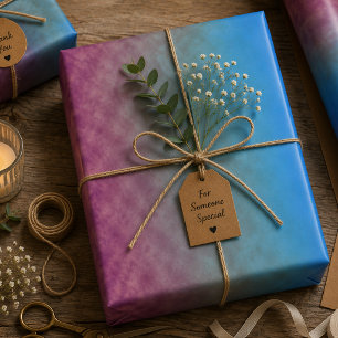 Himmlisches Verblassen Geschenkpapier Set