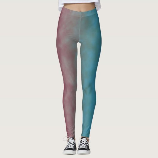 Himmlisches Verblassen Leggings (Vorderseite)
