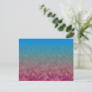 Himmlisches Verblassen Postkarte