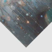 Himmlisches Weißes Pferd Magie Decoupage Seidenpapier (Ausschnitt)