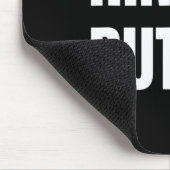 Himmy Butler Ich bin Ihm Bysketbyll Hard Work Moti Mousepad (Ecke)