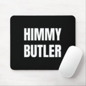 Himmy Butler Ich bin Ihm Bysketbyll Hard Work Moti Mousepad (Mit Mouse)