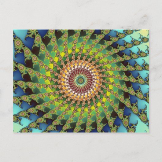 Himynameisswirl Postkarte (Vorderseite)