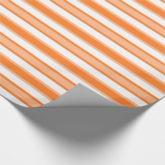 Hin- und herorangen geschenkpapier (Ecke)