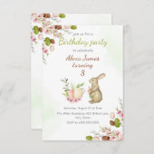 Hin zum Fun Osterfest Sonntag Geburtstag Einladung (Vorne/Hinten)