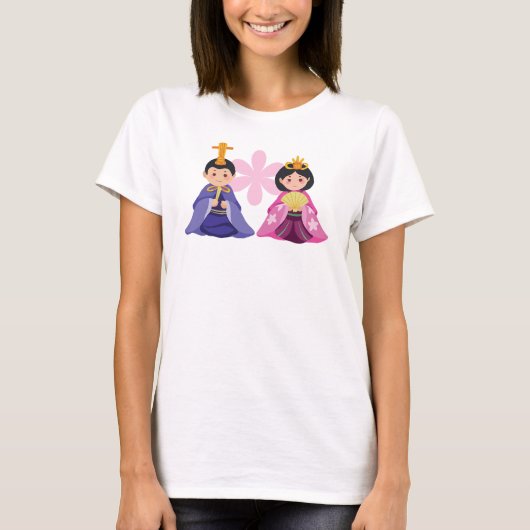 Hina Matsuri Dolls T-Shirt (Vorderseite)