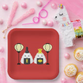 Hina Matsuri Onigiri Pappteller (Party)