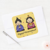 Hina Ningyo Square Stickers (Umschlag)