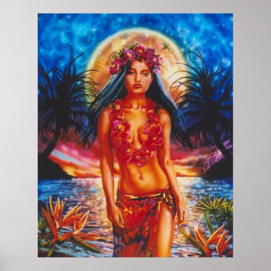 Hina von Lisa Iris Poster (Vorne)