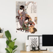 Hinamatsuri (Girl's Festival) Kitagawa Utamaro Poster (Heimbüro)