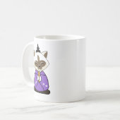 Hinamatsuri Siamese Cats Hina Ningyo Kaffeetasse (Vorderseite Links)