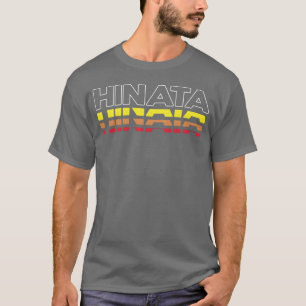 Hinata Vorname Lustig Vintage Sonnenuntergang Hina T-Shirt