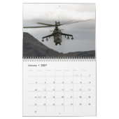 Hind Gunship Calendar Kalender (Jan 2027)