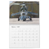 Hind Gunship Calendar Kalender (Feb 2027)
