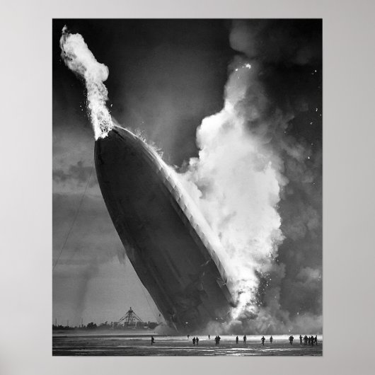 Hindenburg Desaster Plakat 16"x20". (Vorne)